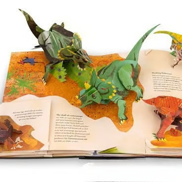 🦖3D Encyclopedia Prehistorica Dinosaurs📙