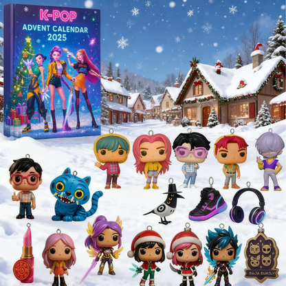 🔥Kpop Demon Hunter 2025 Advent Calendar Christmas Gift🎁