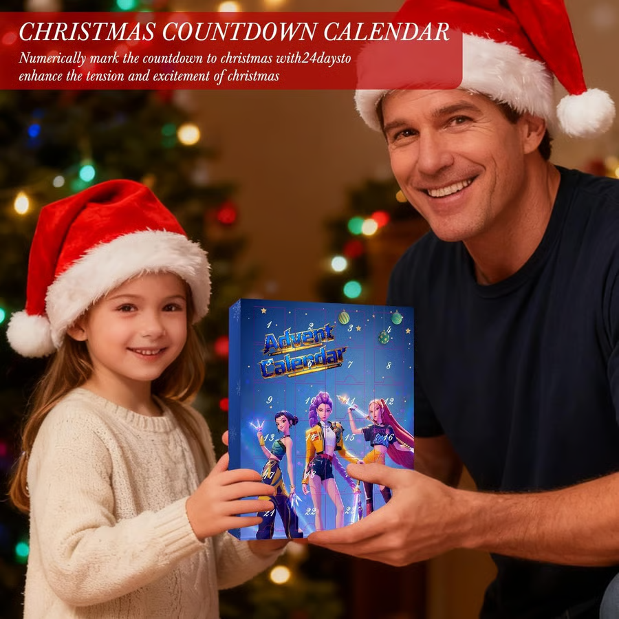 🔥Kpop Demon Hunter 2025 Advent Calendar Christmas Gift🎁