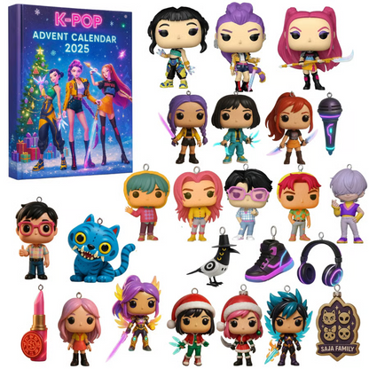 🔥Kpop Demon Hunter 2025 Advent Calendar Christmas Gift🎁