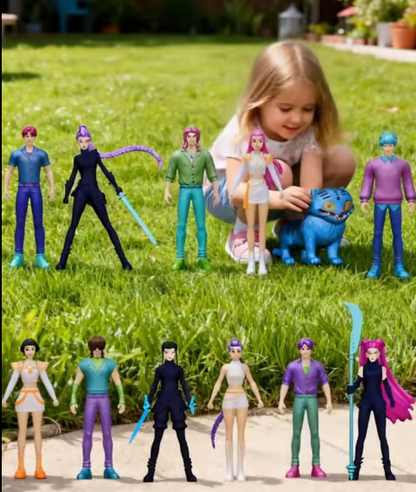 🔥Anime Demon Hunter Action Figure Toy🎁