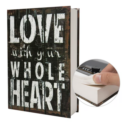 Real Paper Transfer Book Safe