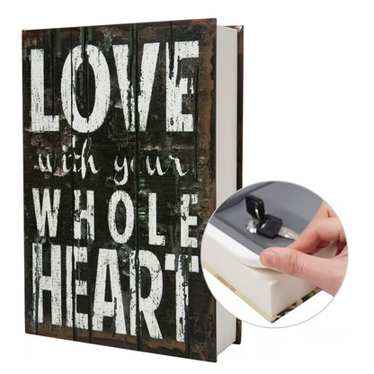 Real Paper Transfer Book Safe